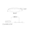 5006-CC - Color temperature changing 6" round panel light - Image 4