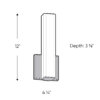 LEDVAN001-CC-12 - Color temperature changing vanity light - Image 3