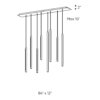 PDLED120-8SQ - Ensemble à 8 cylindres suspendus – Image 6