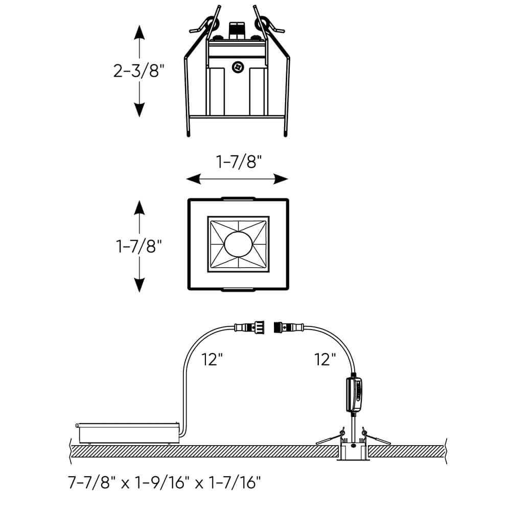 MSL1-CC - Single-spot recessed downlight - Dals Lighting