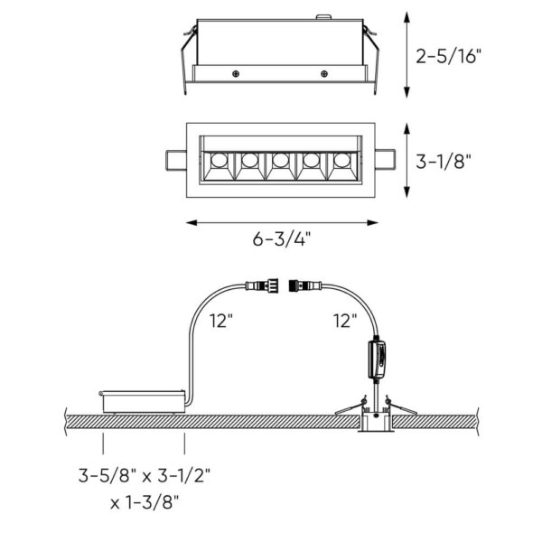 MSL5G-CC - Multi-spot directional recessed downlight - Dals Lighting