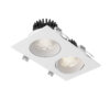 GBR35-CC-DUO - Double Encastrés Régressé Ajustable De 3.5"