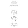 RTJB4-3K - 4" Round Retrofit LED Panel Light - Image 4