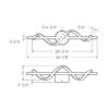 BRV24-CC - 24" Spin Sconce - Image 3