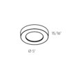 FMP05-CC - 5" Round Flush Mount - Image 3