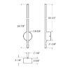 RWS60-CC - Applique Murale Linéaire De 60" – Image 3