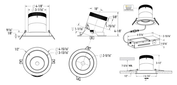 RC04-CC - 4'' Modular Recessed - Image 12