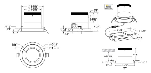 RC06-CC - 6'' Modular Recessed - Image 10