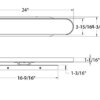VAO24-CC - 24” Adjustable Oblong Vanity - Image 7