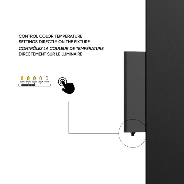 12" rectangular wall sconce - Image 7