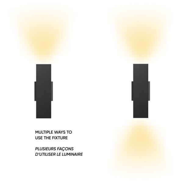 12" rectangular wall sconce - Image 5