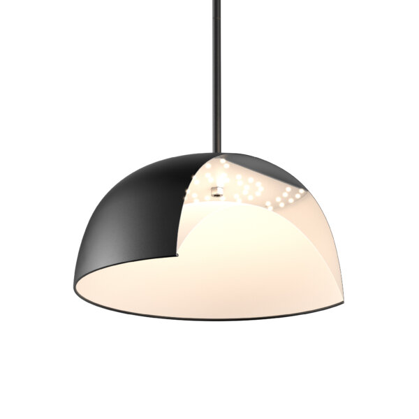 20" 2-in-1 flush mount and pendant - Image 4