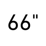 66"