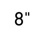 8"
