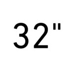 32"