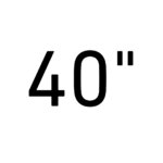 40"