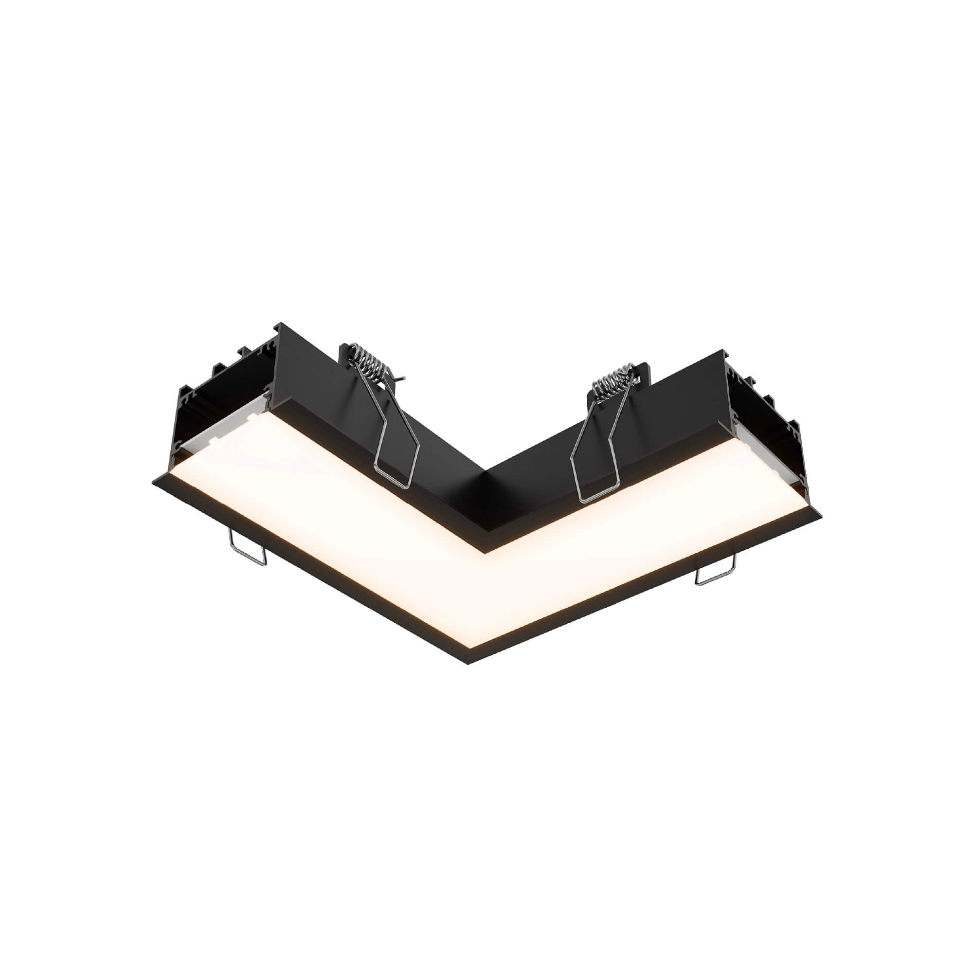 90° recessed corners