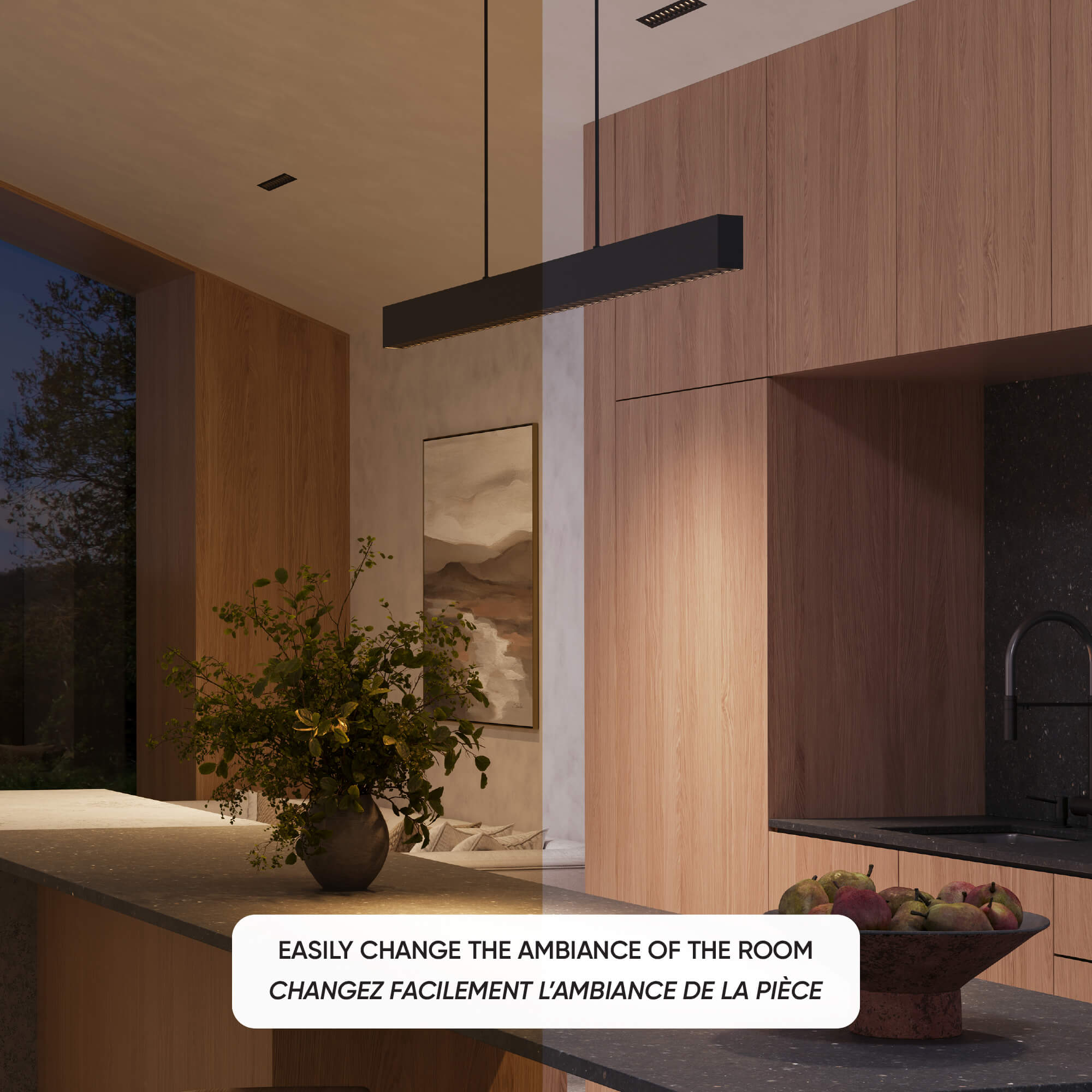 Suspension linéaire multi-spots 48″ – Image 9