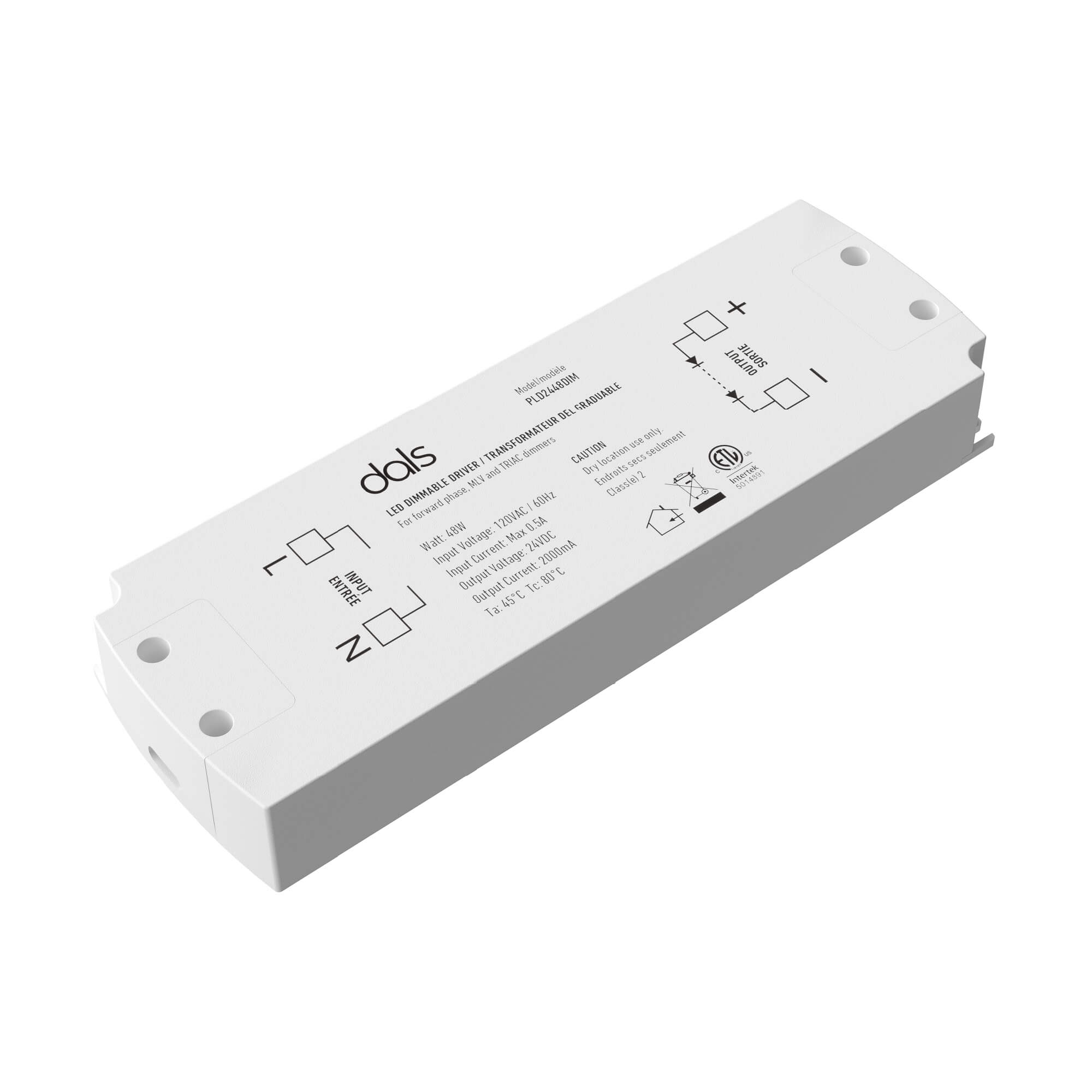 48W 24V compact hardwire driver