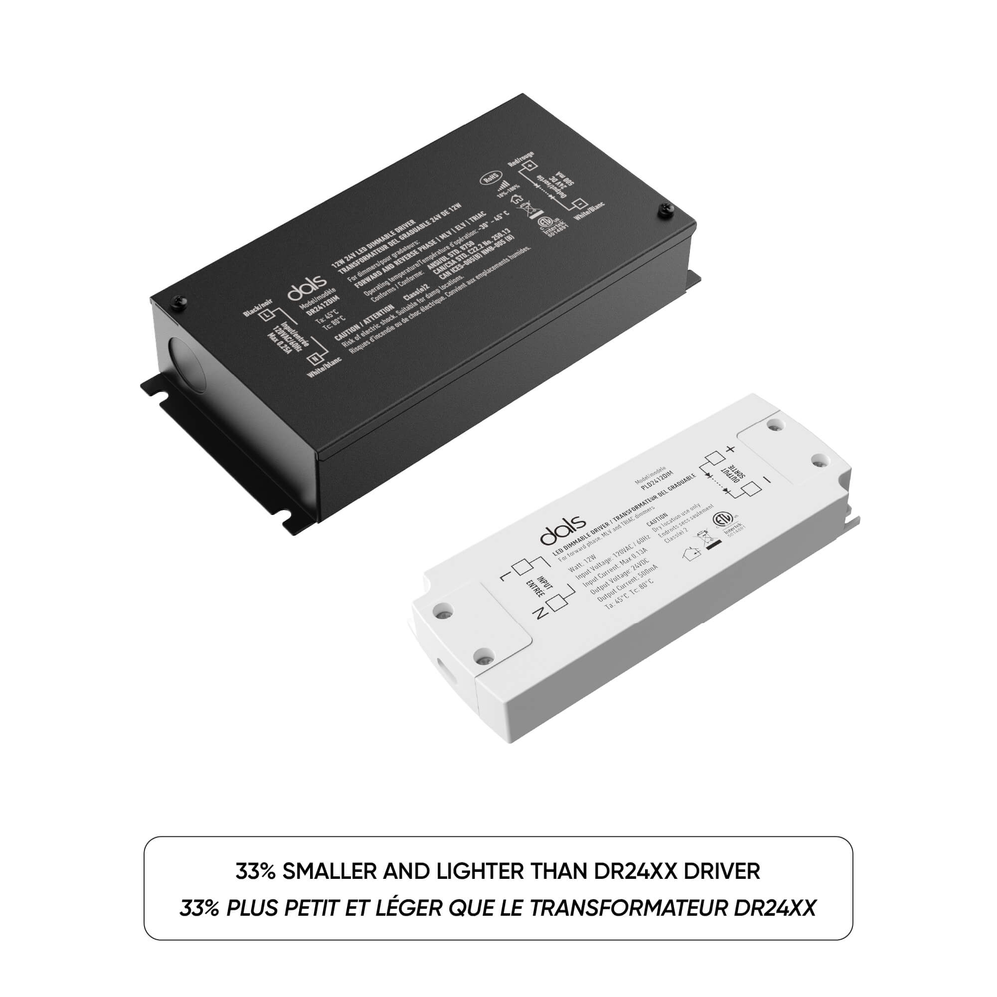 Transformateur compact câblé 24V de 48W – Image 5