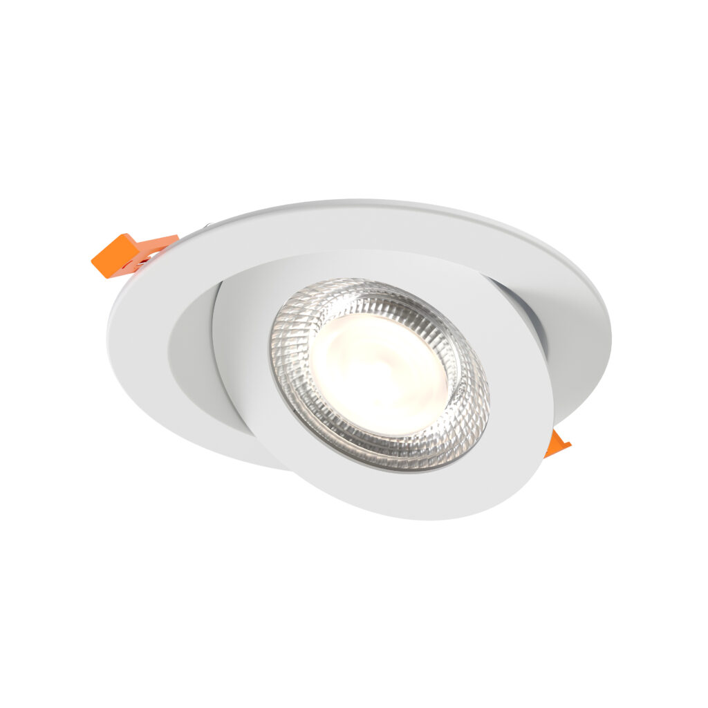 Encastré rond directionnel de 6"