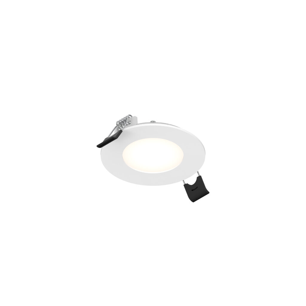 3" round slim panel