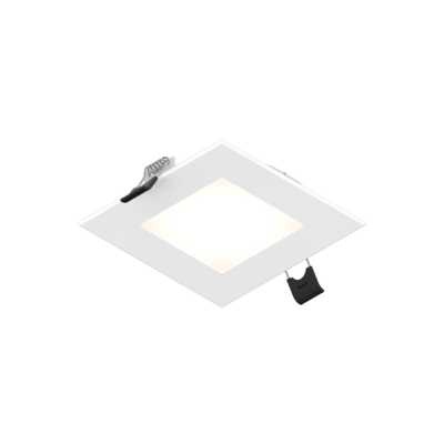 4" square slim panel