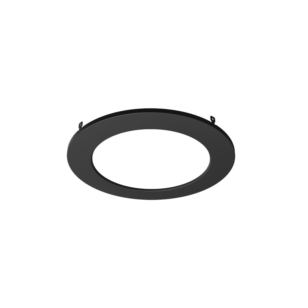 5" recessed round trim