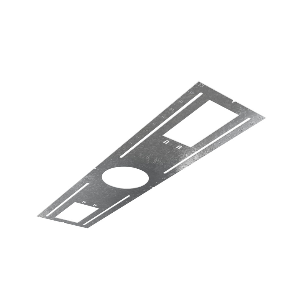 Rough-in plate