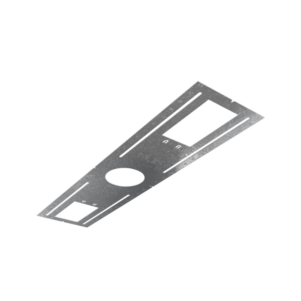 Rough-in plate