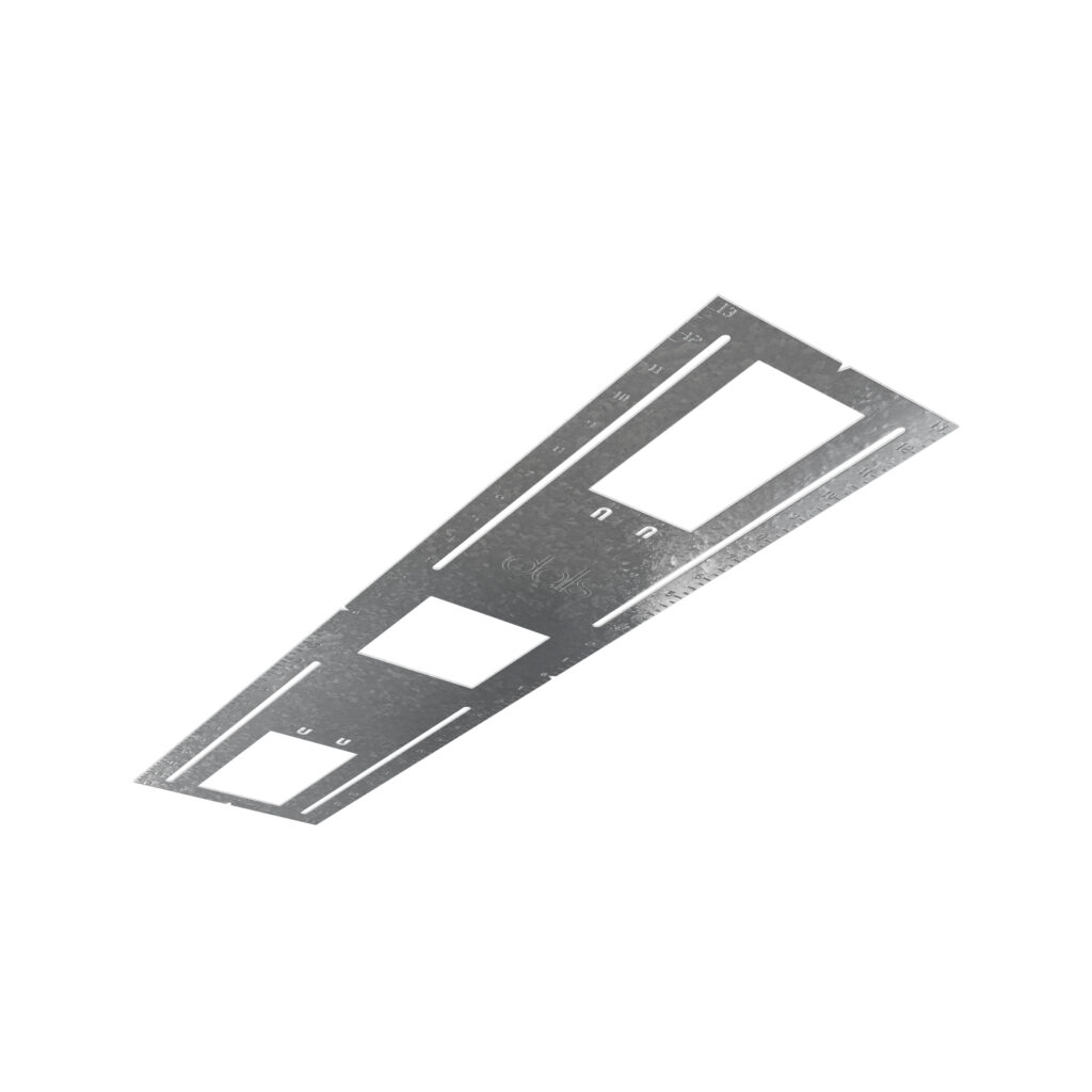 Rough-in plate