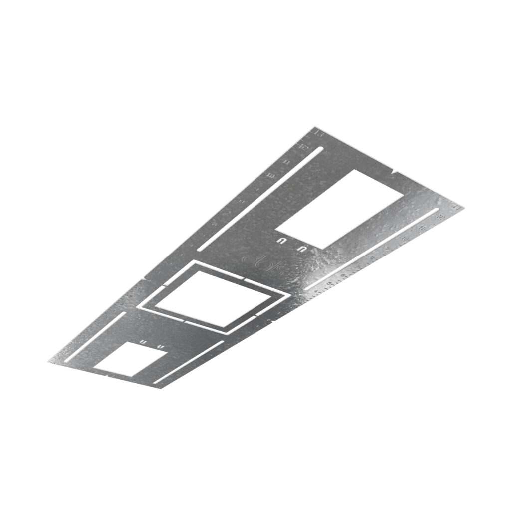 Rough-in plate