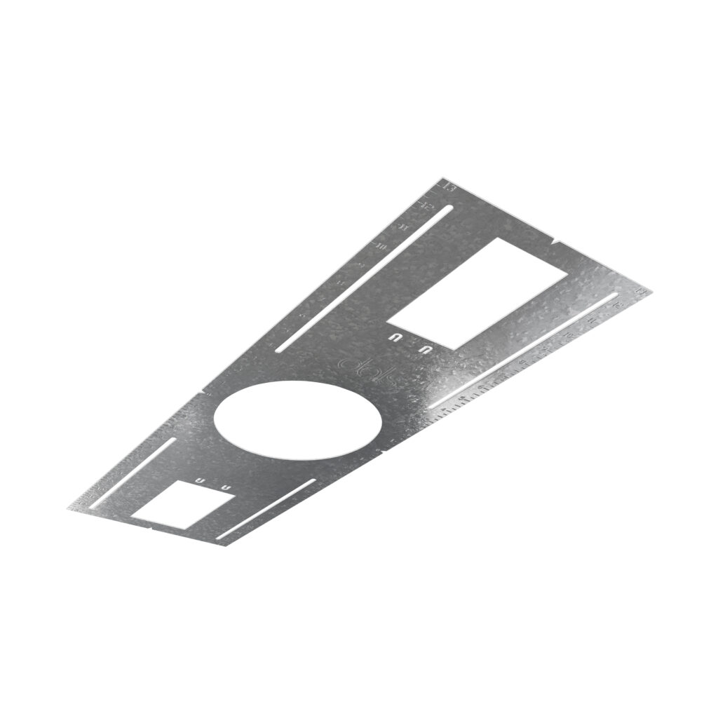 Rough-in plate