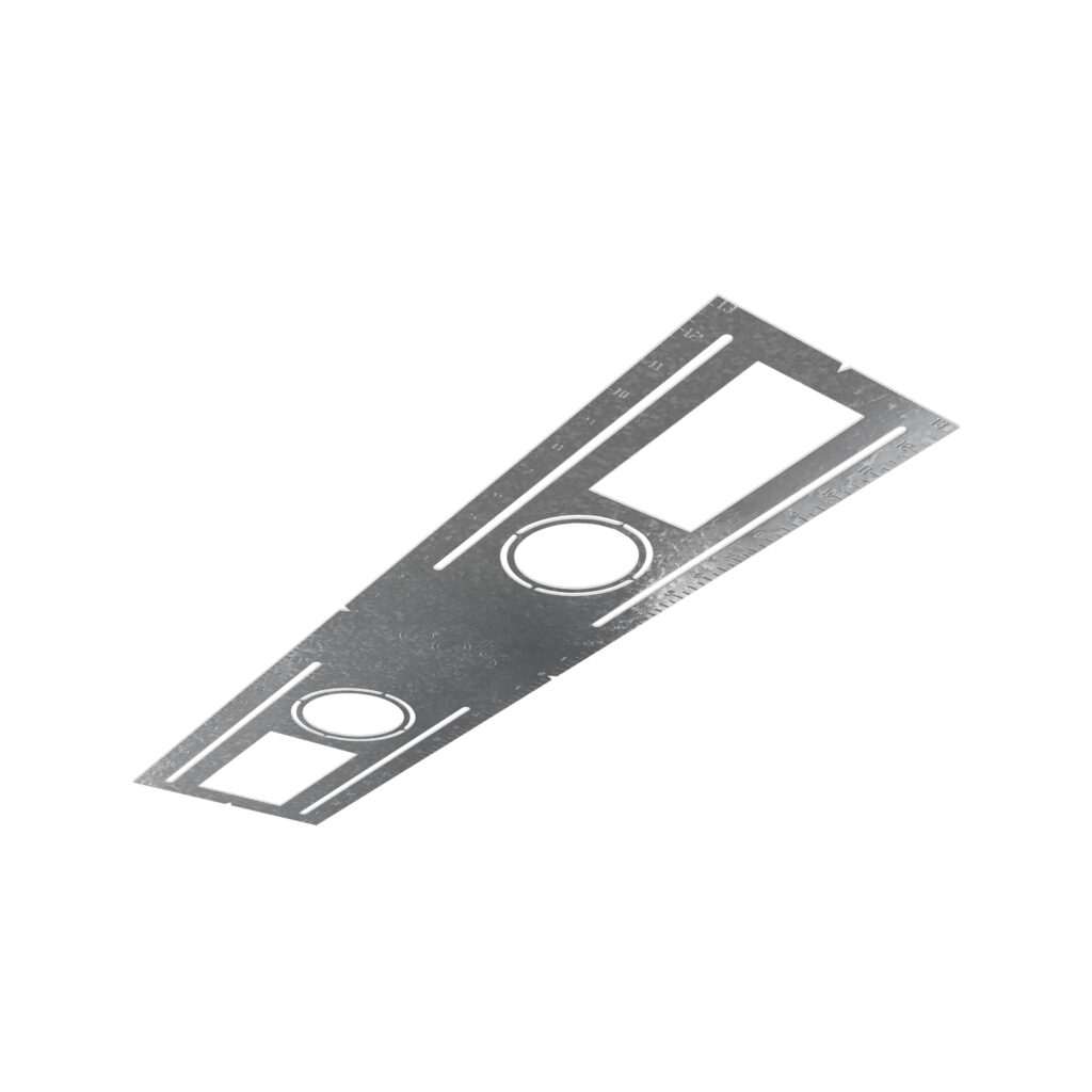Rough-in plate