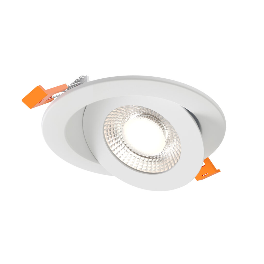 Encastré rond directionnel de 4"