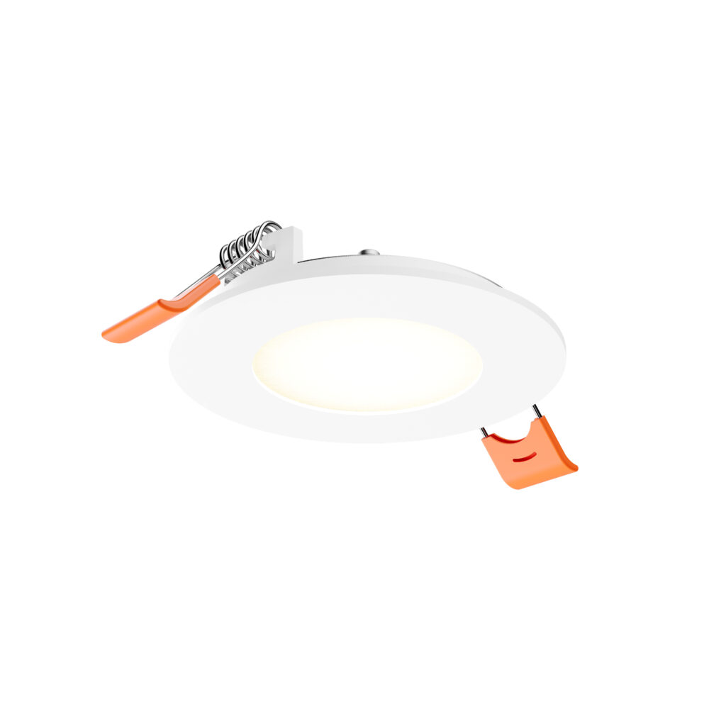 Panneau lumineux rond de 3"