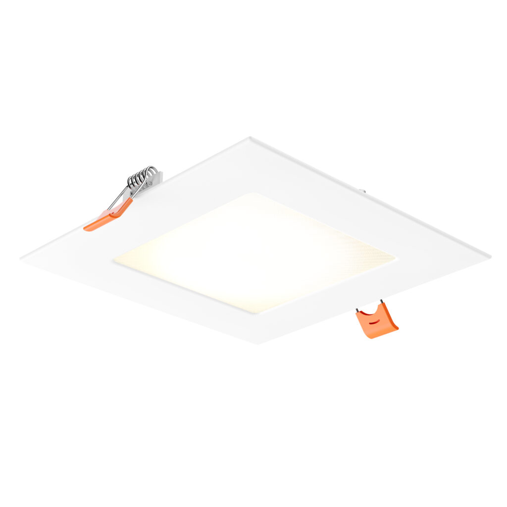 Panneau lumineux carré de 6"