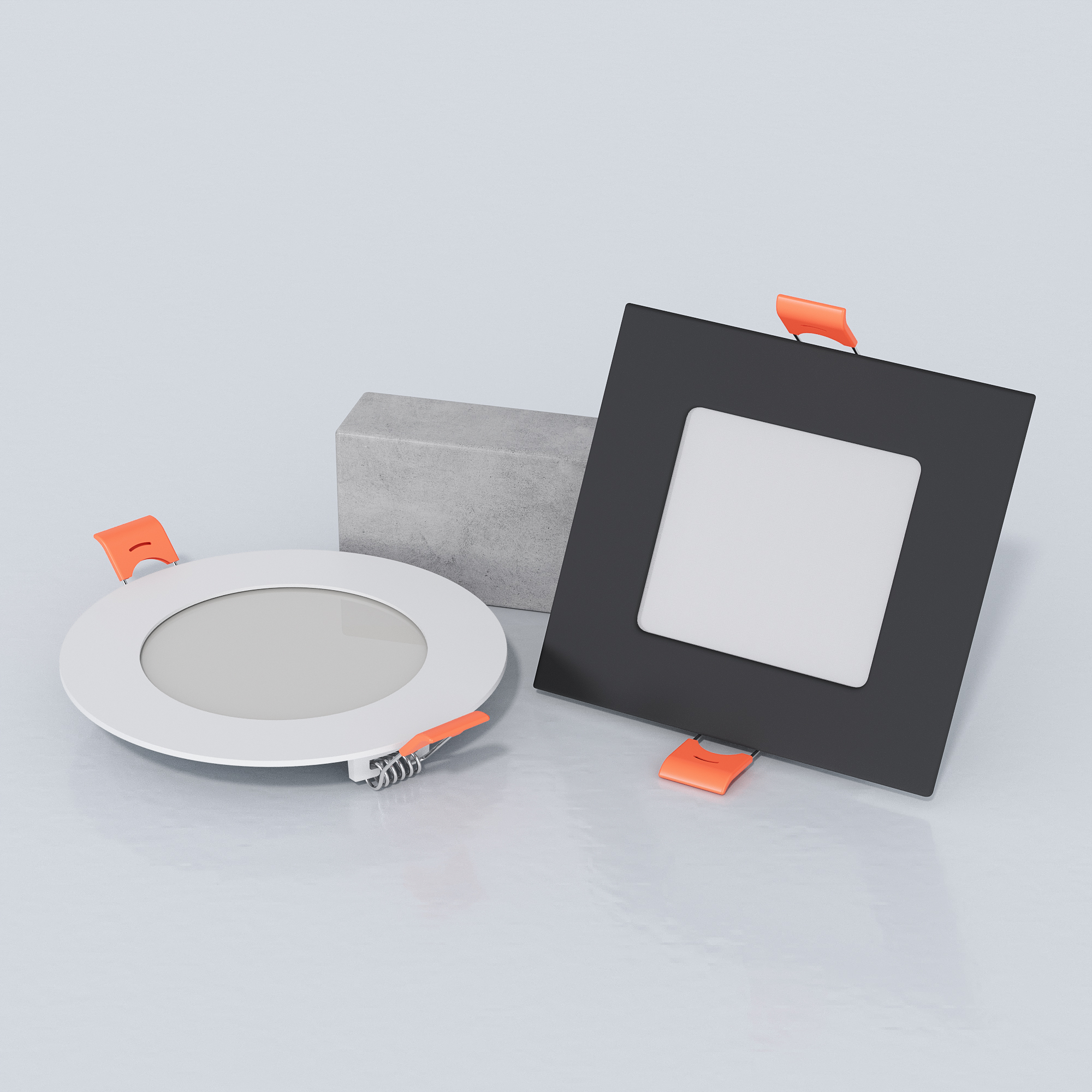 Panneau lumineux rond de 3" – Image 13